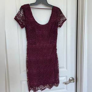 Hollister Lace Mini Dress - LIKE NEW!